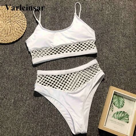 Women's White Swimwear .